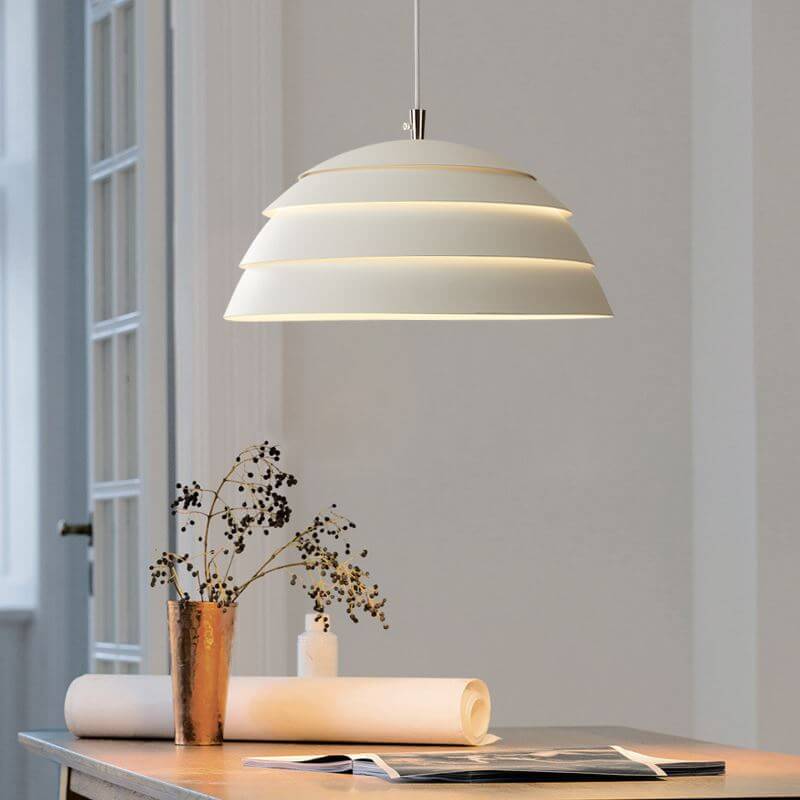 Moderne LED Pendel Lampe - Kuppel Design