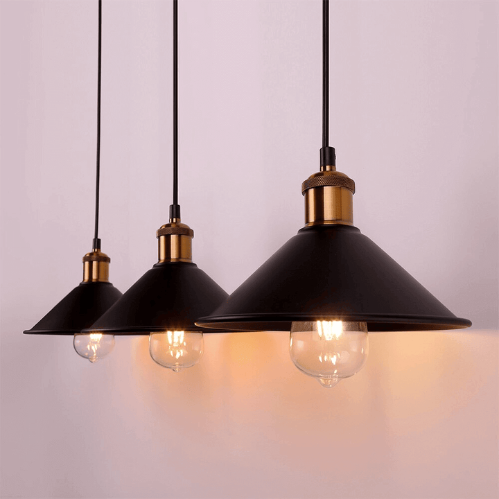 Vintage Kogle Pendellampe Messing