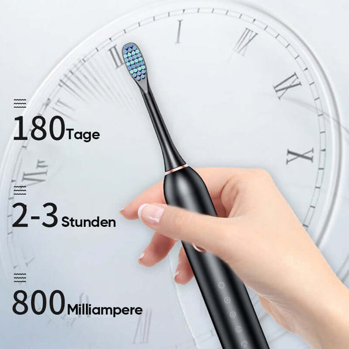 Elektrisk sonisk tandbørste til daglig mundhygiejne