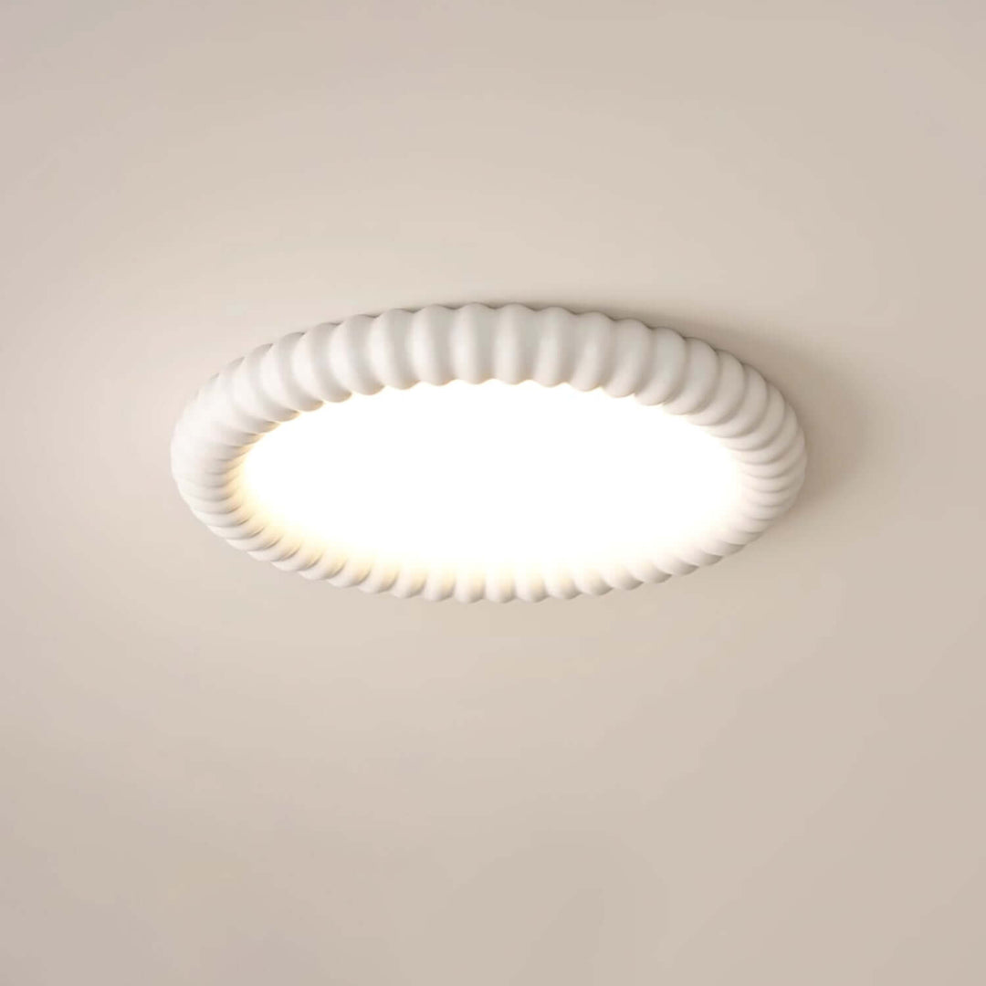 LED Loftloftslampe med bølge-design