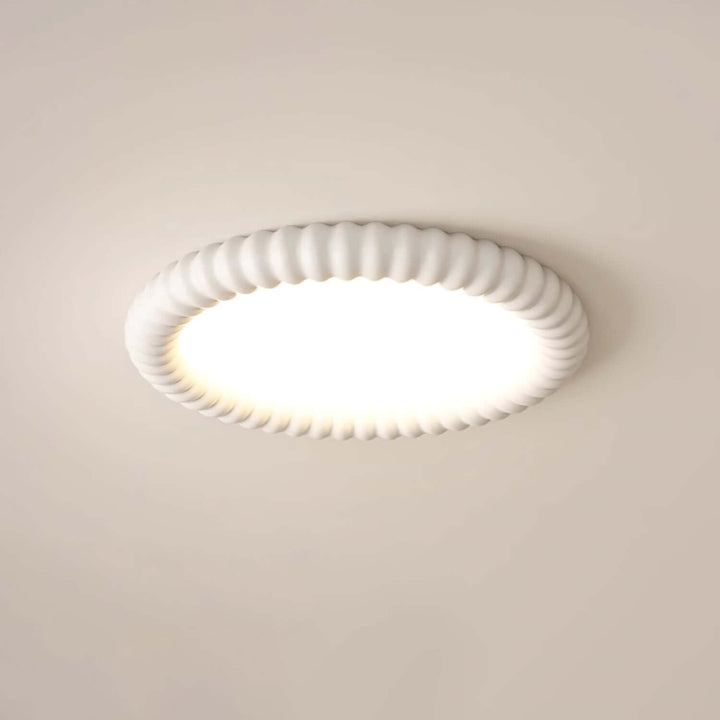 LED Loftloftslampe med bølge-design