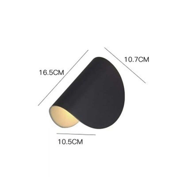 Moderne LED Væglampe med Farvevalg