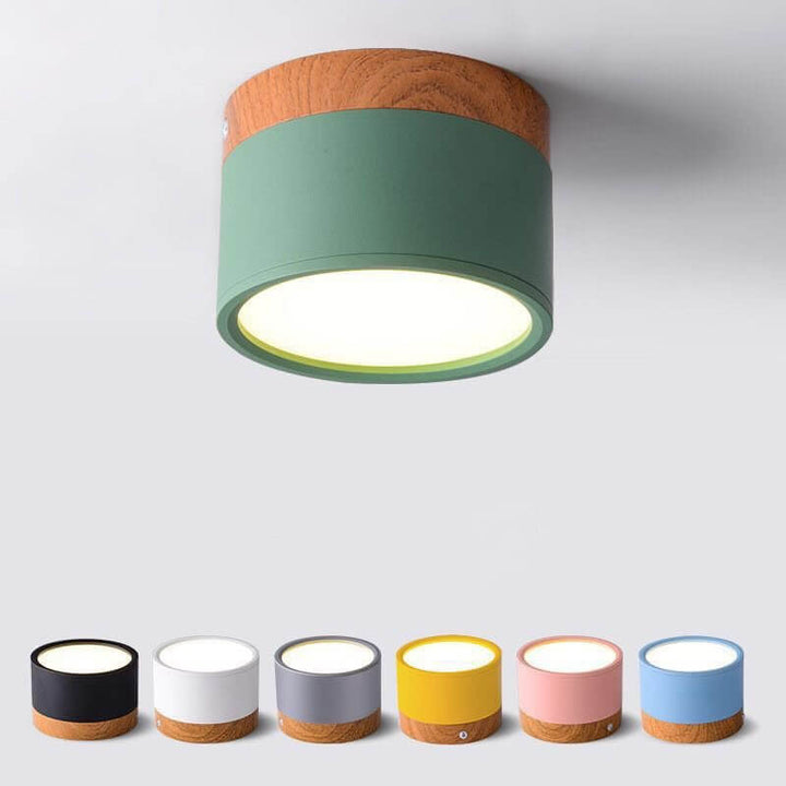 Moderne LED Loftslys i Morandi Stil