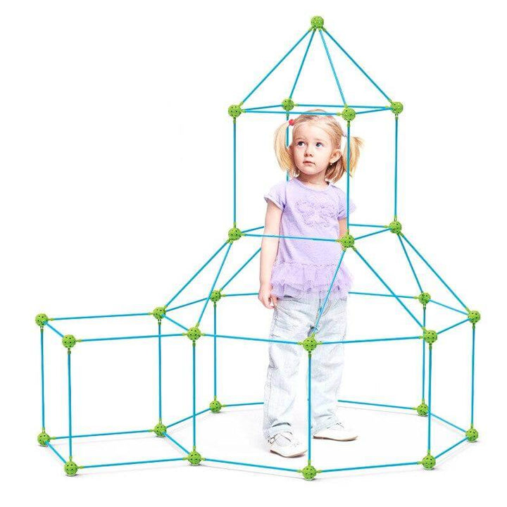 Børne teltbyggesæt: Kreativt konstruktionslegetøj