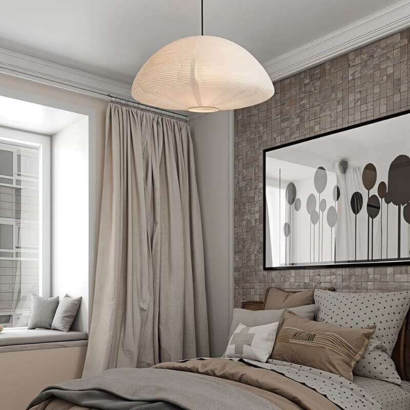 Minimalistisk Papir Pendellampe 26cm