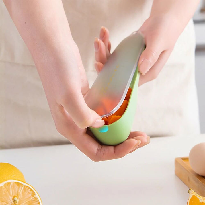 Grøntsagsskræller med Opsamlingsbeholder