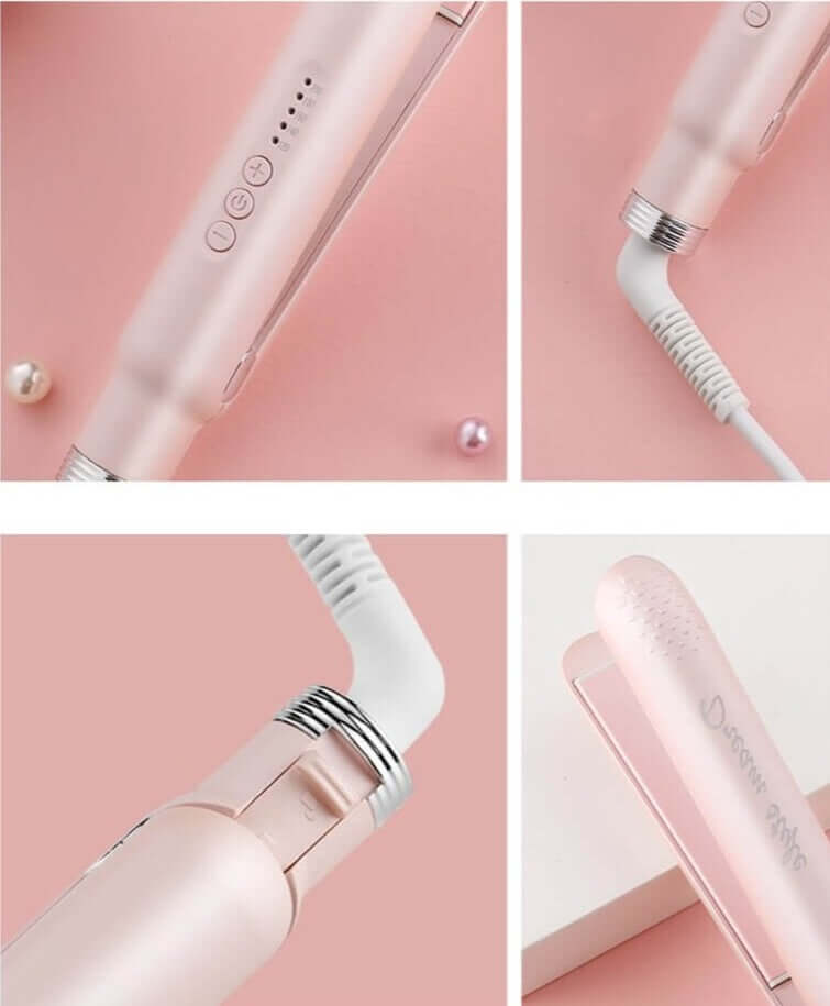 2-i-1 Krølle- & Glattejern til alsidig hårstyling