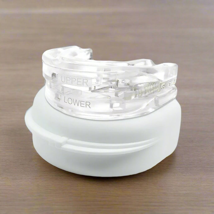 Anti-snorke mundbeskytter for rolig søvn