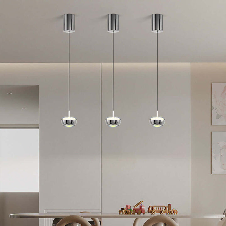 Moderne LED Pendellampe med Halvcirkel Design