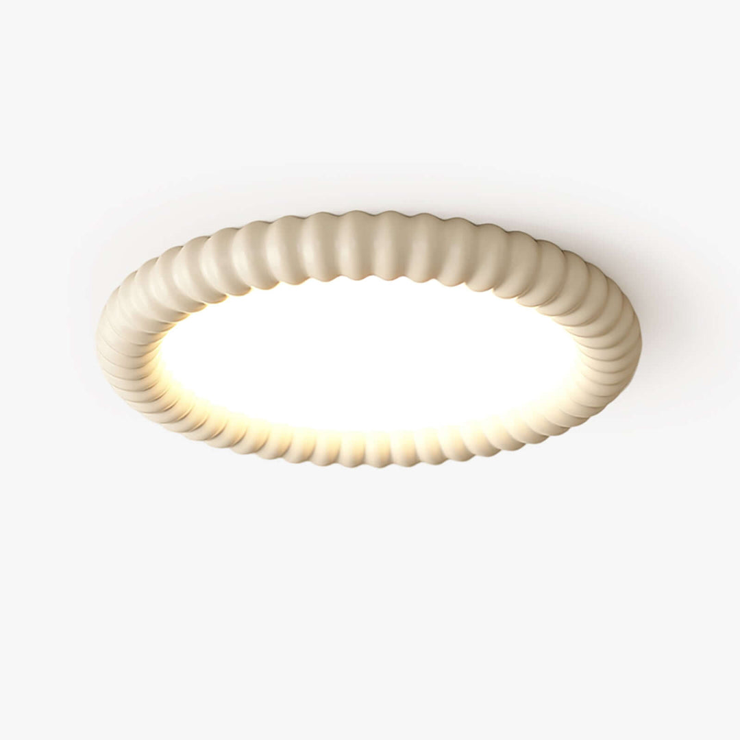 LED Loftloftslampe med bølge-design