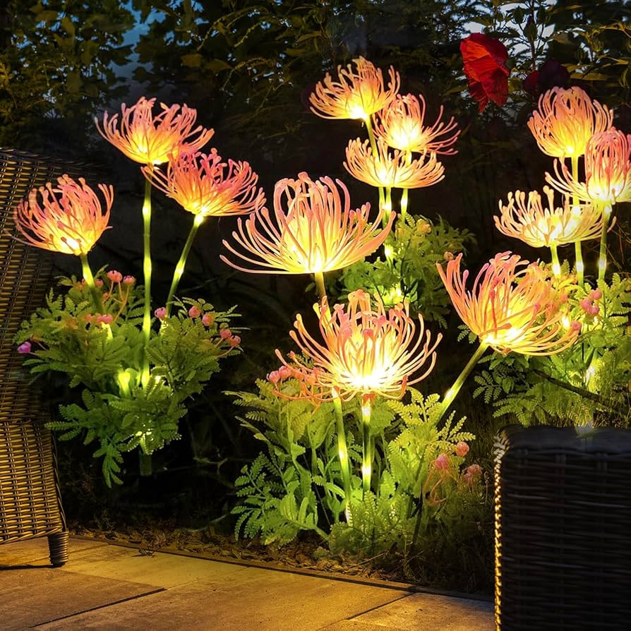 Dekorativ LED Blomsterlampe 75cm