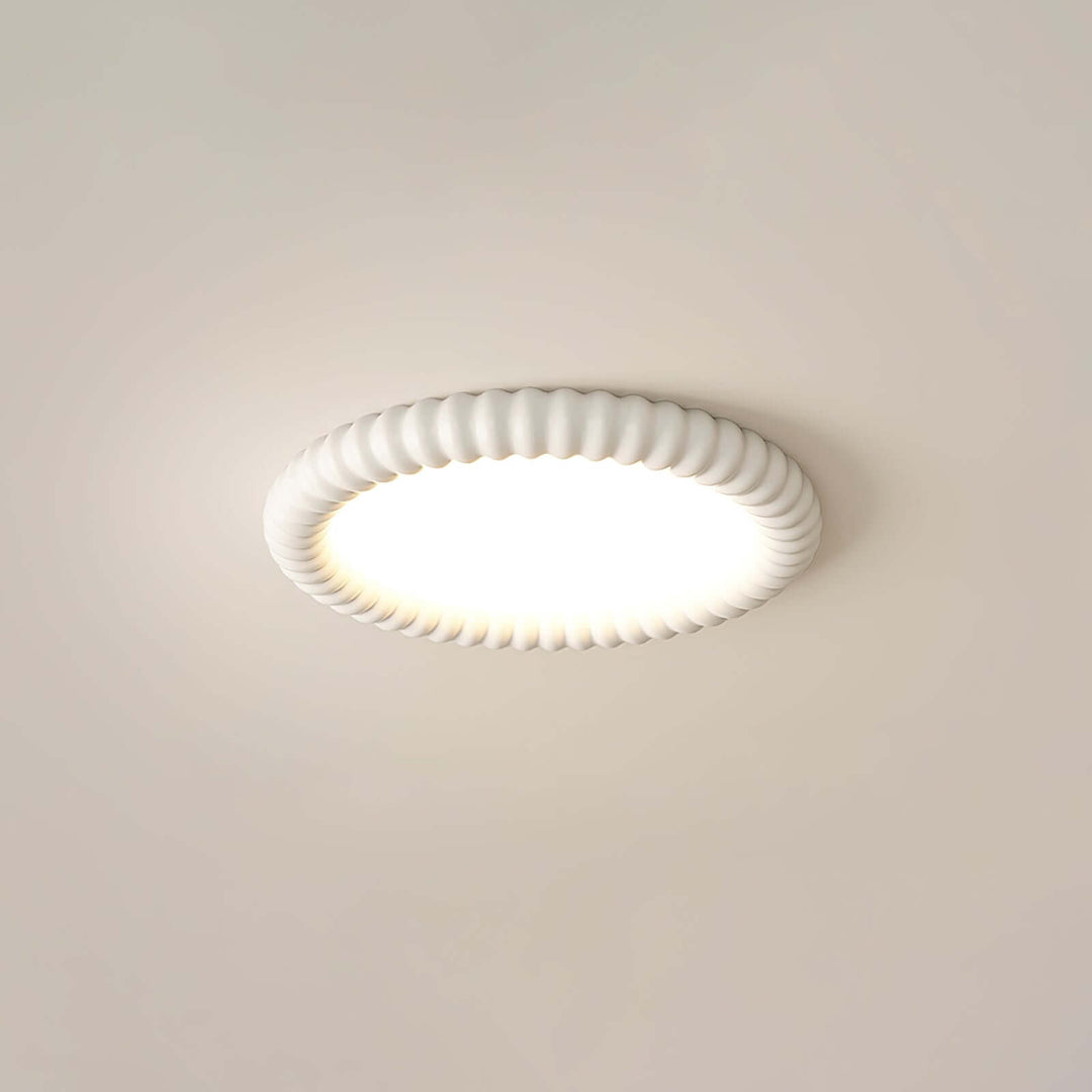 LED Loftloftslampe med bølge-design