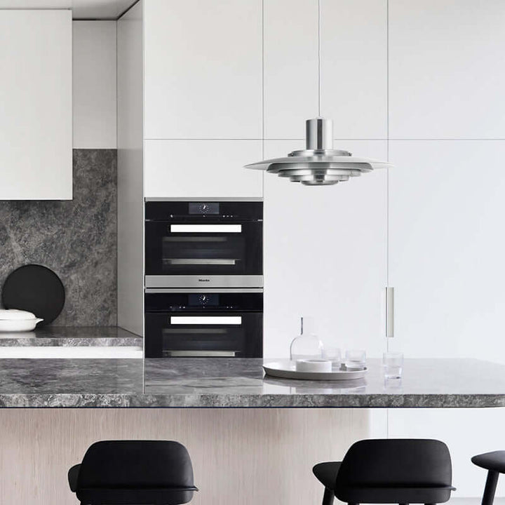 Moderne LED-pendellampe i aluminium