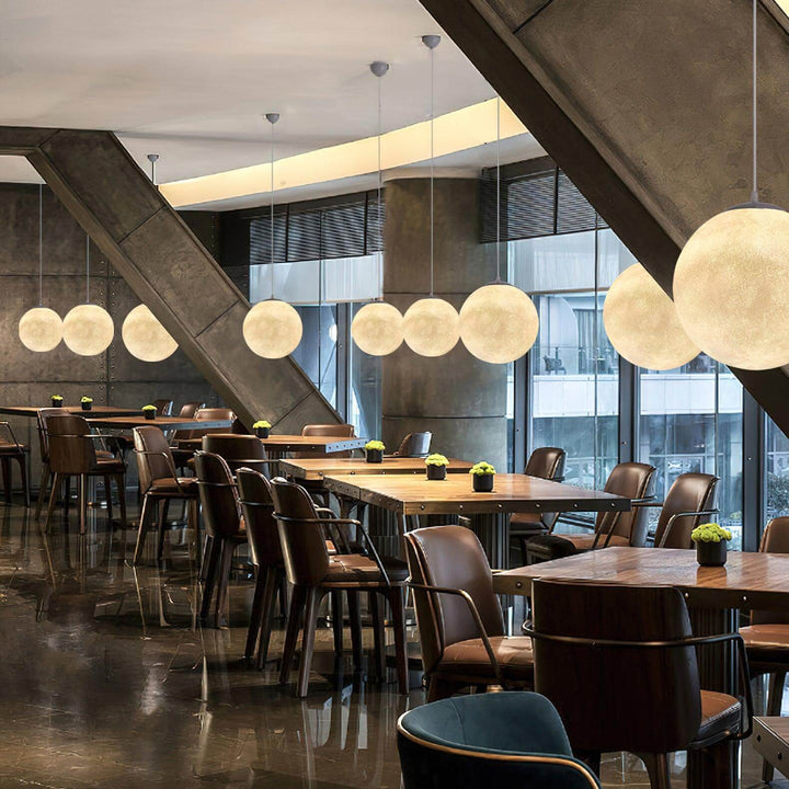 Måne pendellampe – moderne belysning