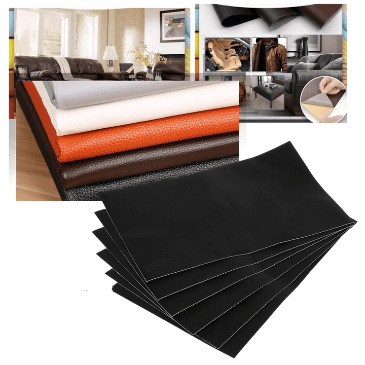 Selvklæbende reparationslap 135x50 cm til læderreparation