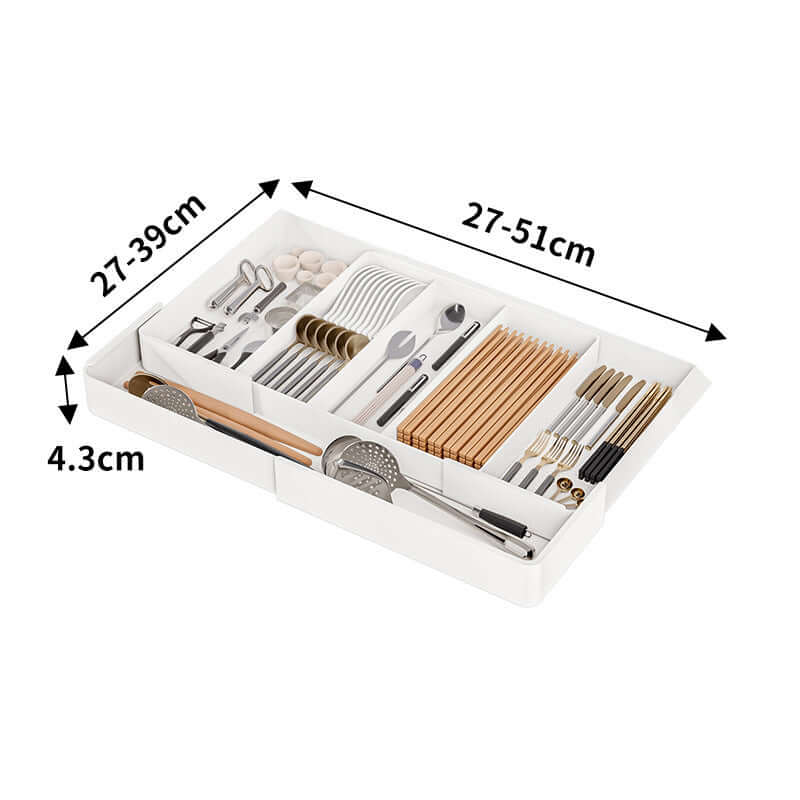 Køkken Skuffe Organizer - Bestik- og Redskabssystem