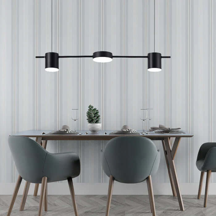 Moderne LED Pendellampe i Trommedesign