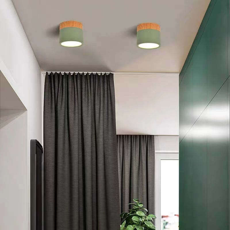 Moderne LED Loftslys i Morandi Stil