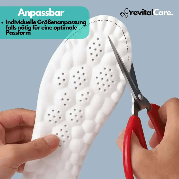 Komfort 4D Indlægssåler - Ergonomiske Fodsenge