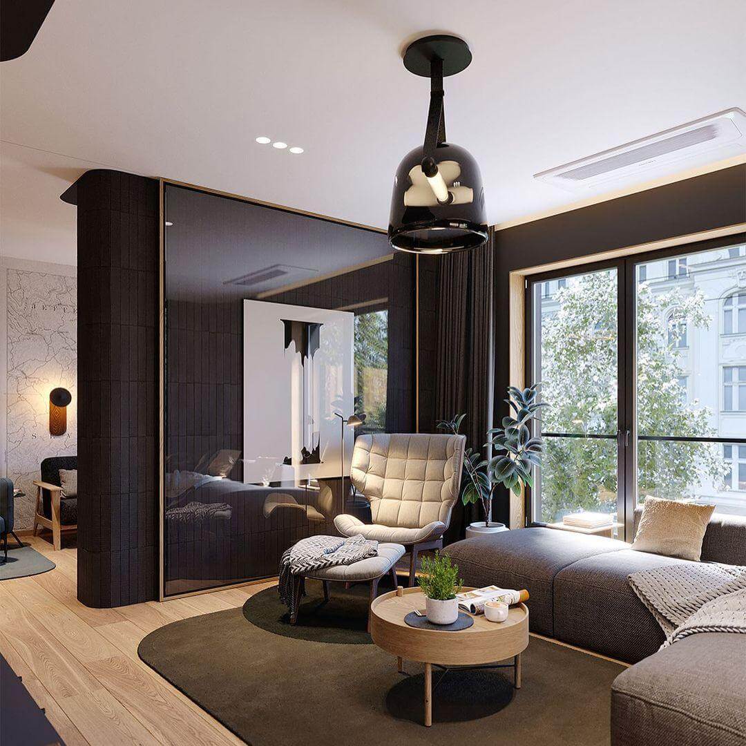 Elegant LED Vedhængslampe til Hjemmet