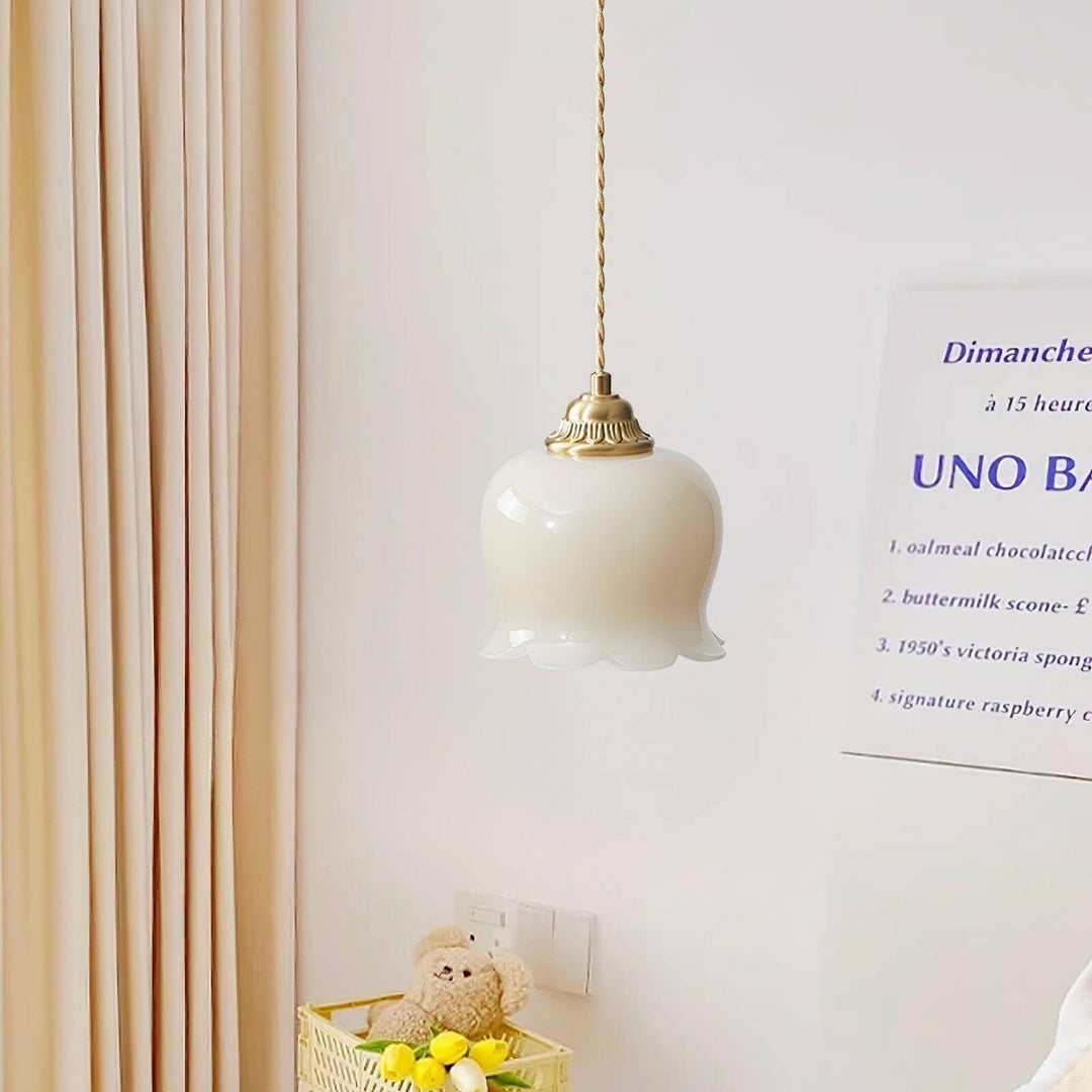 Blomsterblad Pendel - 14 cm diameter