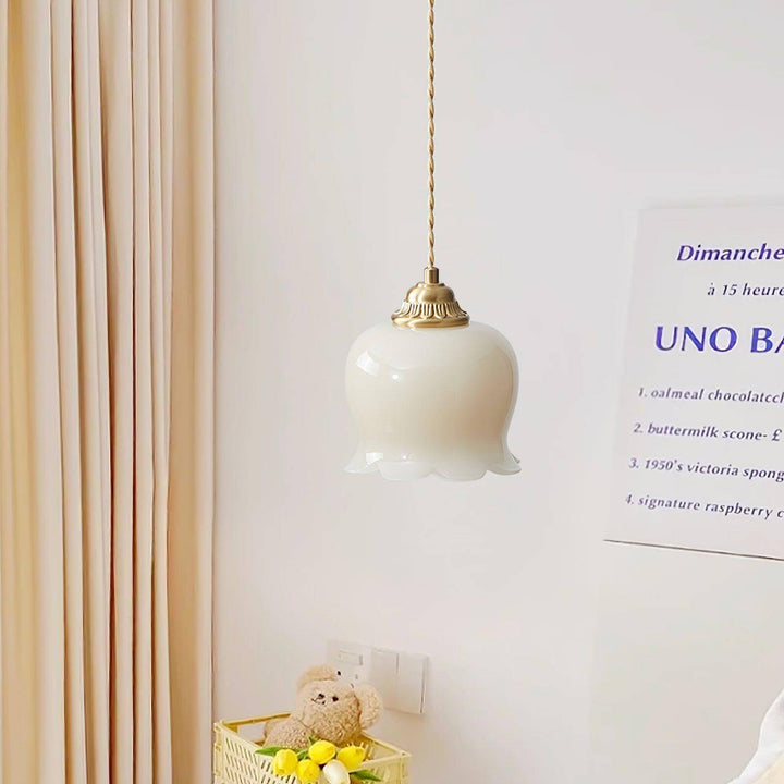 Blomsterblad Pendel - 14 cm diameter