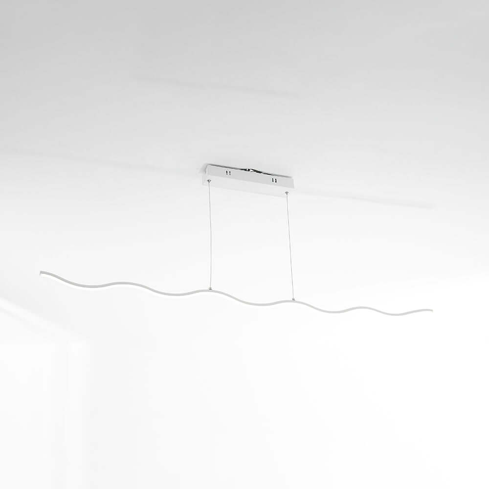 Moderne LED-pendellampe med bølgedesign