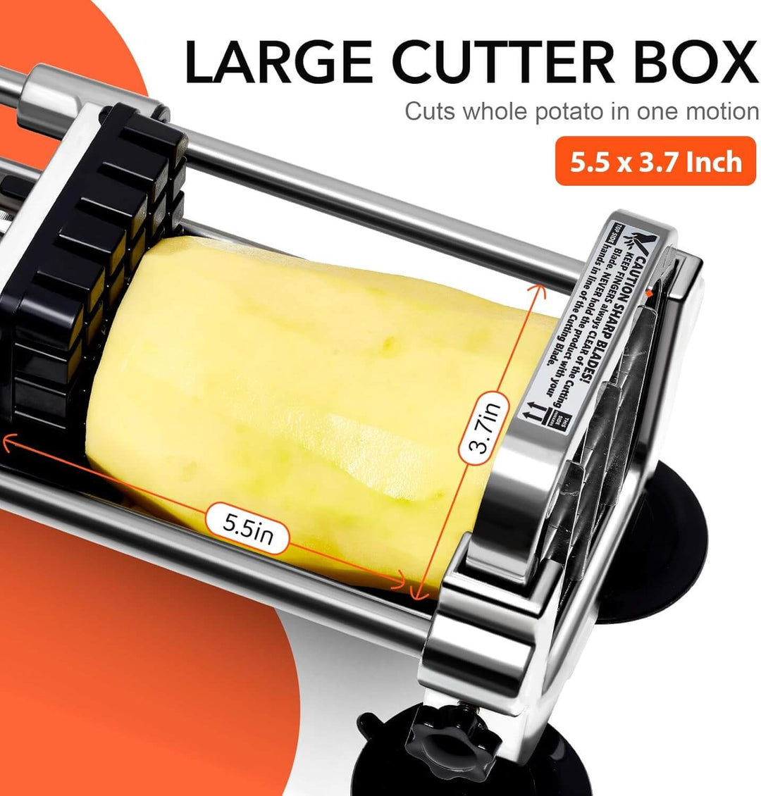 Pomfritsskærer i rustfrit stål