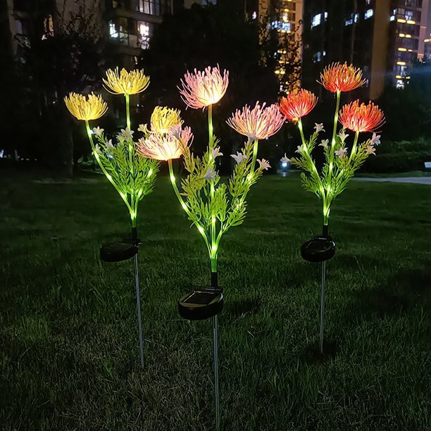 Dekorativ LED Blomsterlampe 75cm