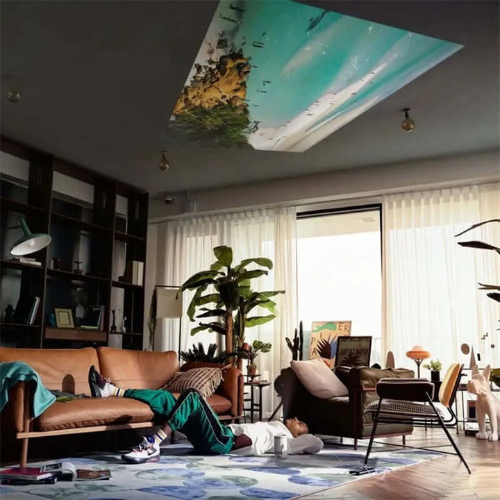 Bærbar 4K Smart Projektor til Hjemmebiograf