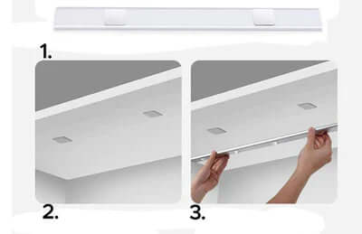 LED skabslys med bevægelsessensor