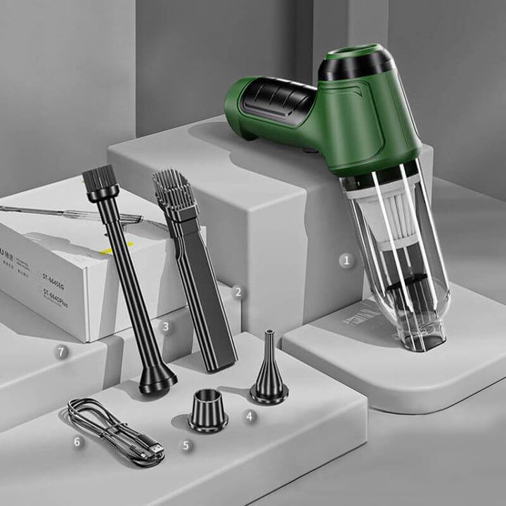 Bærbar trådløs bilstøvsuger til hjemmet