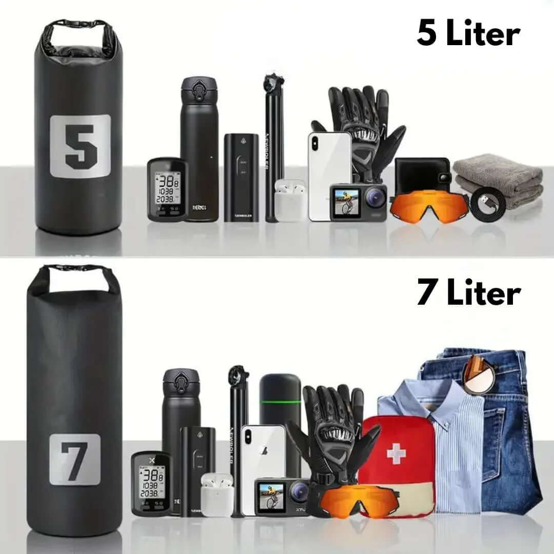 Vandtætte cykeltasker til forhjul