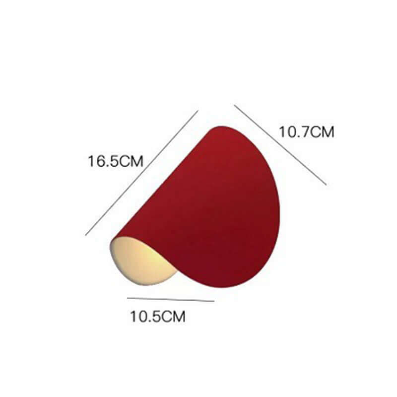 Moderne LED Væglampe med Farvevalg