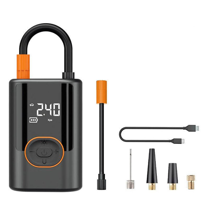 Digital Trådløs Bil Dækpumpe - Bærbar, Batteridrevet