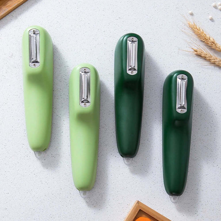 Grøntsagsskræller med Opsamlingsbeholder