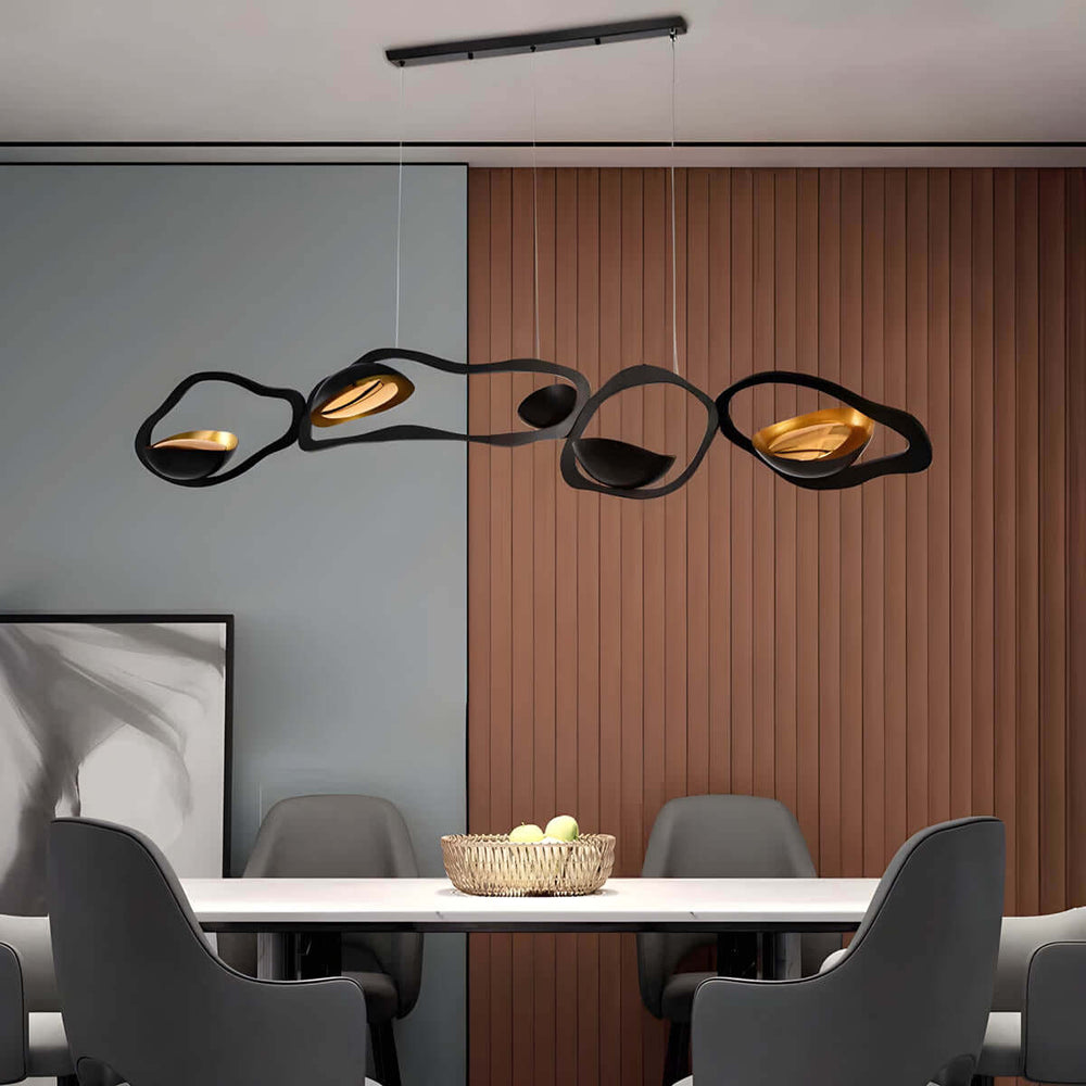 Tekniske detaljer om LED-pendellampen, diagram