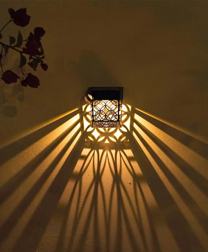 Dekorativ LED-væglampe til have og terrasse