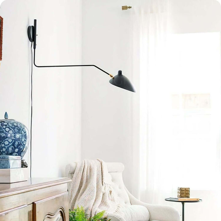 Designer væglampe - Moderne metalbelysning