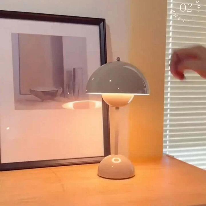 Dæmpbar Svampelampe i Moderne Design til Bord