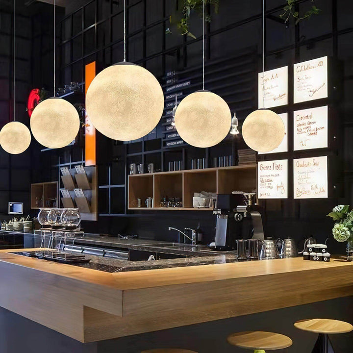 Måne pendellampe – moderne belysning