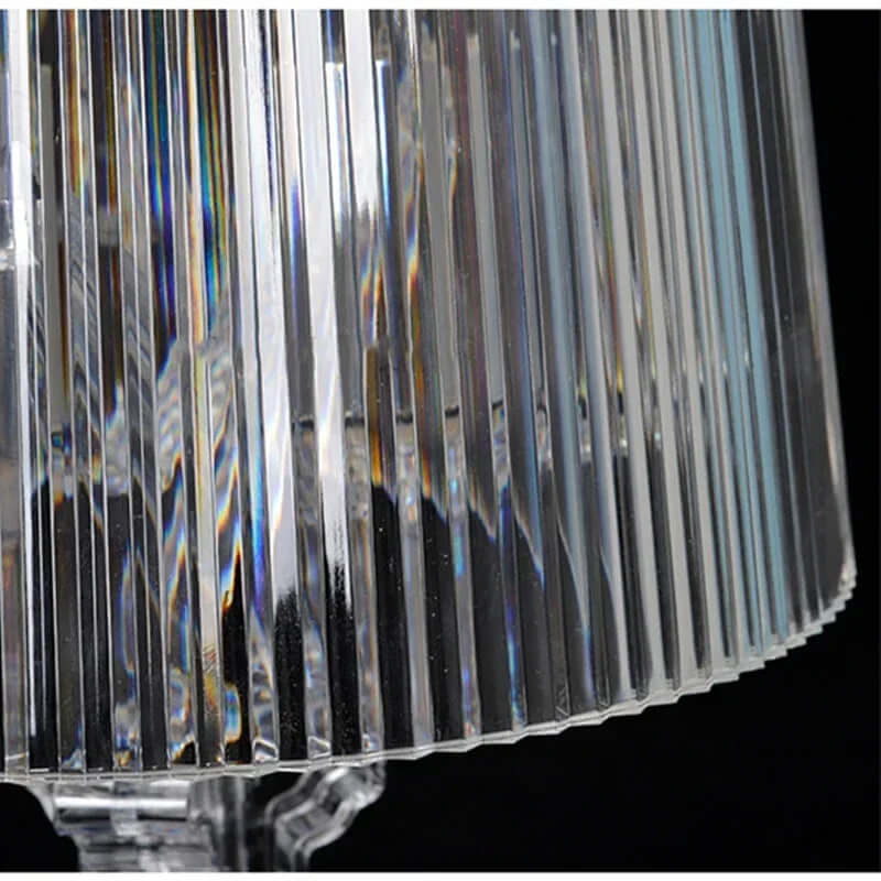 Justerbar Bordlampe i Akryl - Barok Design