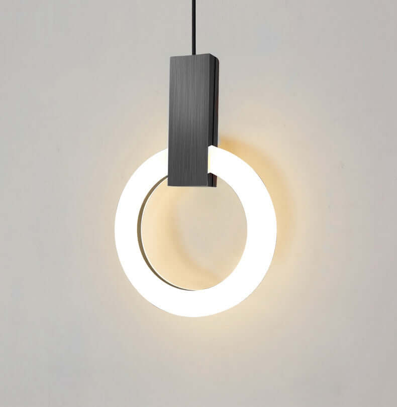 Moderne LED Ring Pendellampe