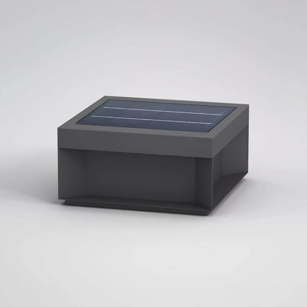 Solar udendørs pullertlampe - vejrbestandig