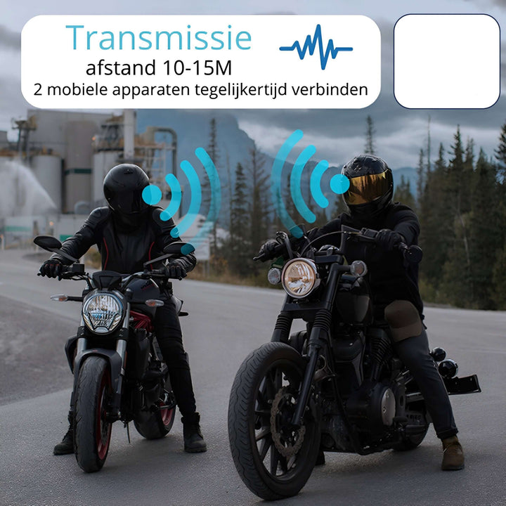 Trådløst Motorcykelhjelm Headset