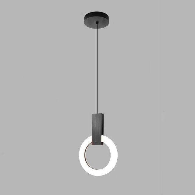 Moderne LED Ring Pendellampe