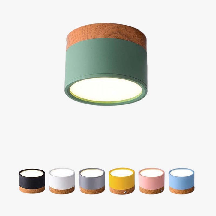 Moderne LED Loftslys i Morandi Stil