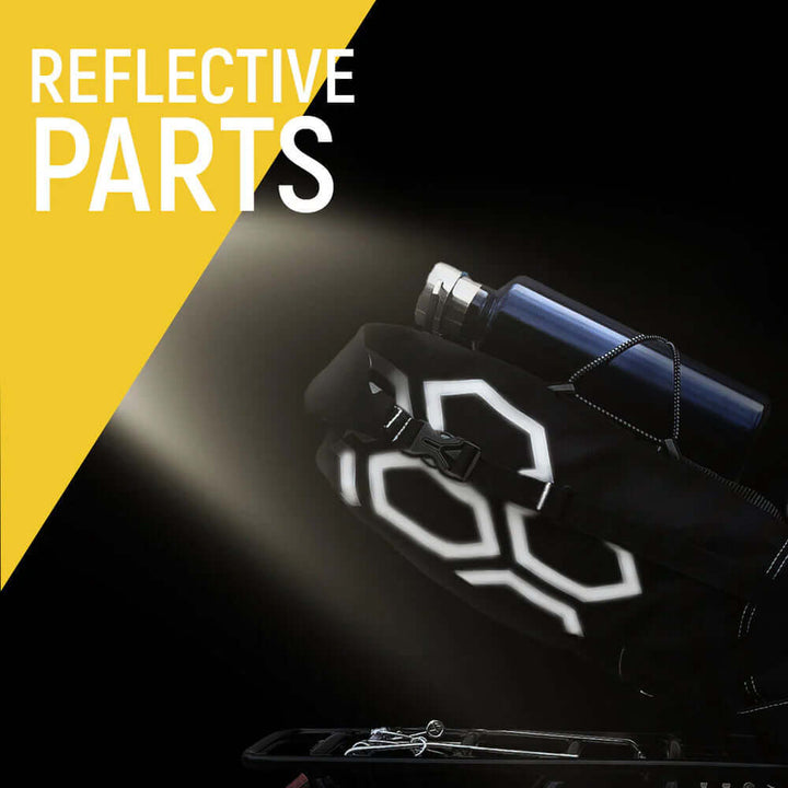 Stor Vandtæt Cykeltaske - Masser af Opbevaring