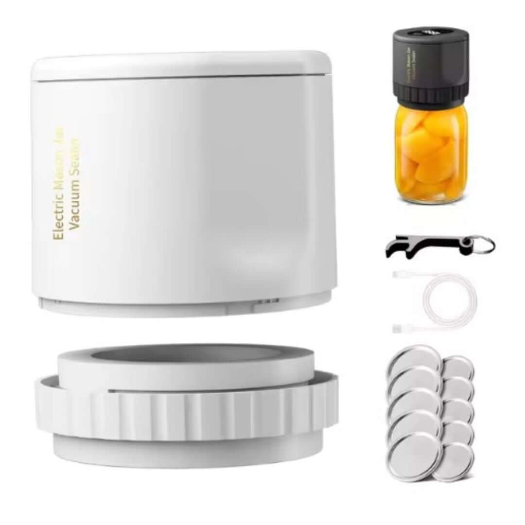 Vakuumforsegler til glas - holder maden frisk længere