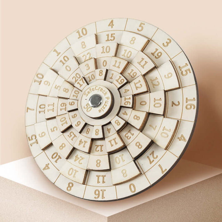 Træpuslespil pengeskabsåbner 50